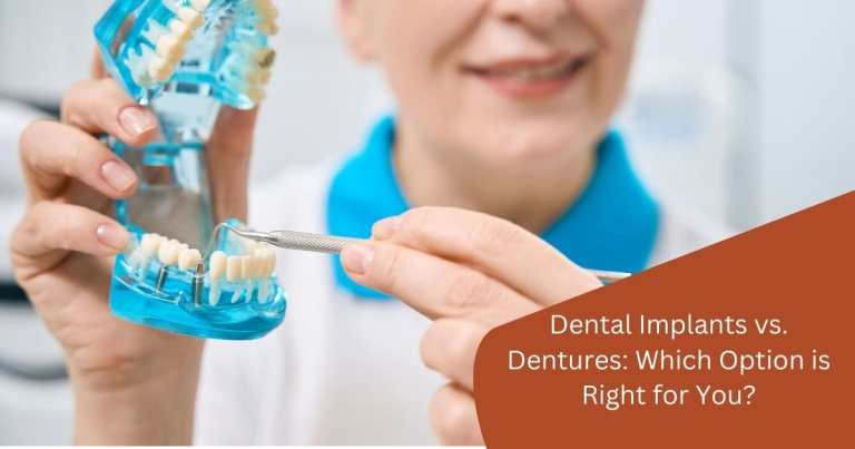Comparison of dental implants and dentures for tooth replacement