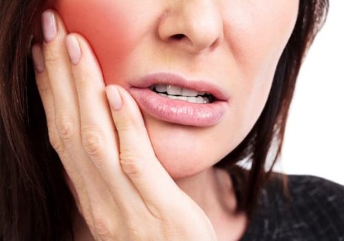 a close up of a woman